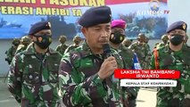 Apel Gelar Pasukan Persiapan Latihan Operasi Amfibi TNI AL 2021