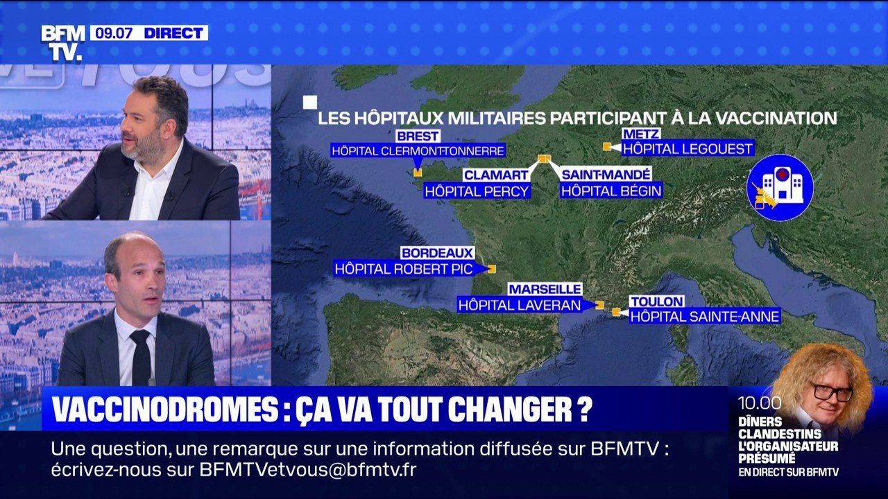 Hervé Grandjean (porte-parole du ministère des Armées): "50.000 Français par semaine seront vaccinés par des militaires"