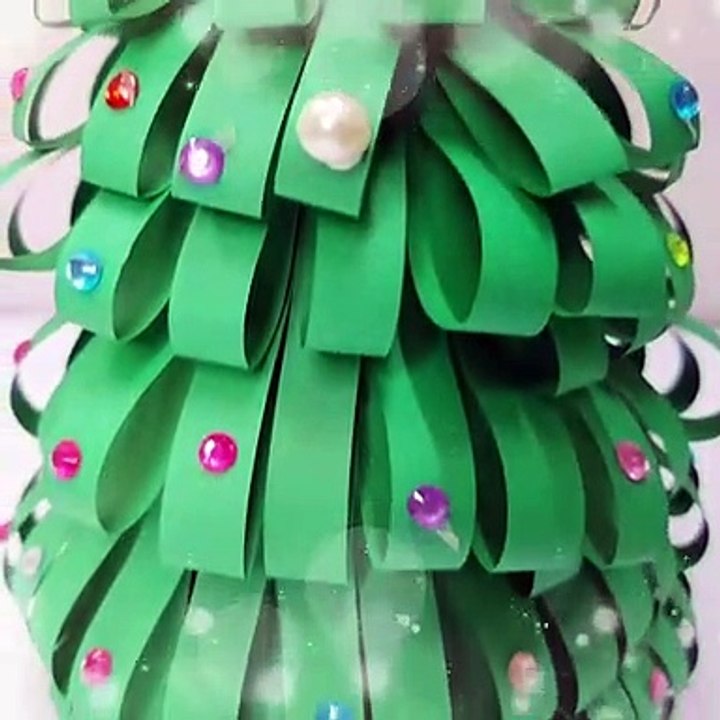 Christmas Tree making DIY __ Paper Christmas  Tree Decoration