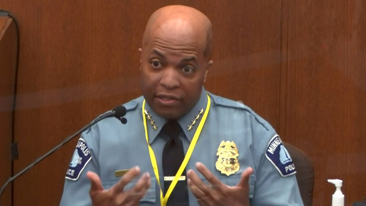 Police chief: Chauvin violated policy in arrest of George Floyd