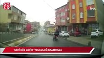 Sultanbeyli’de motosiklet ile “seri köz getir” yolculuğu kamerada