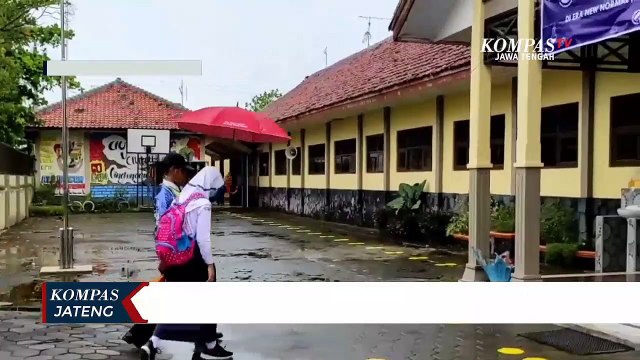 Uji Coba Pembelajaran Tatap Muka di Pekalongan, Siswa Tampak Antusias