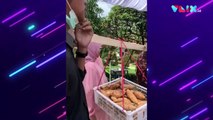 Unik! Tamu Undangan Bawa Pisang Sampai Kambing ke Nikahan