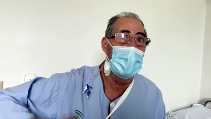 Juan Caracuel, trasplantado de corazón en Córdoba tras estar conectado a un órgano artificial