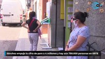 Sánchez empuja la cifra de paro a 4 millones y hay aún 750.000 personas en ERTE tras un año de pandemia