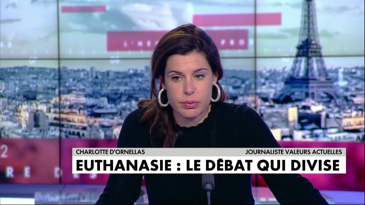 Charlotte d’Ornellas sur l’euthanasie : «En participant à ce débat-là, on s’imagine dans la pire situation possible, or ça fausse tout le débat»