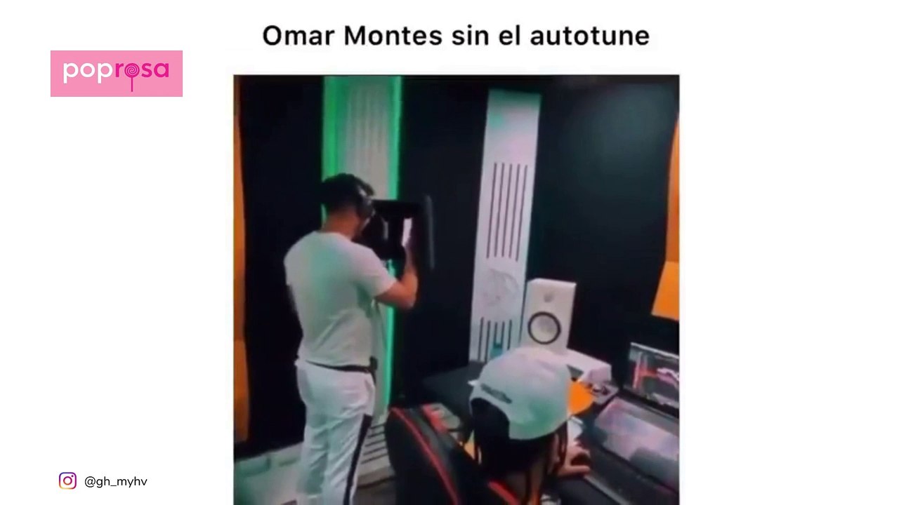 Se filtra un vídeo de Omar Montes cantando con su verdadera voz (¡sin autotune!)