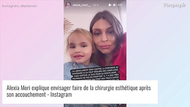 Alexia Mori, une opération après son accouchement : Pourquoi ne pas en profiter !