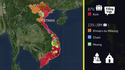 Le dessous des cartes. Vietnam