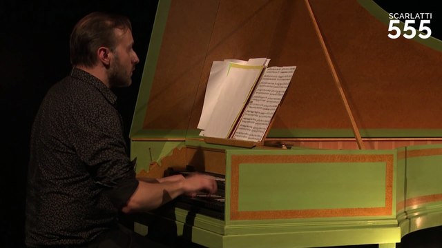 Scarlatti : Sonate pour clavecin en fa mineur K 204b, par Bertrand Cuiller - #Scarlatti555
