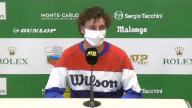 ATP - Rolex Monte-Carlo 2021 - Ugo Humbert sur les propos de Benoît Paire : Je n’ai pas le même état d’esprit