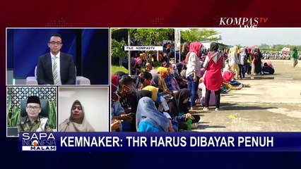 Sekretaris Menko Perekonomian: THR Penuh dan Tidak Dicicil