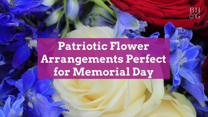 10 Patriotic Flower Arrangements Perfect for Memorial Day