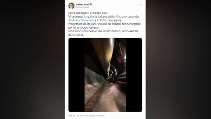 Luciano Nobili presenta: Il Tunnel della Tav Italiana.