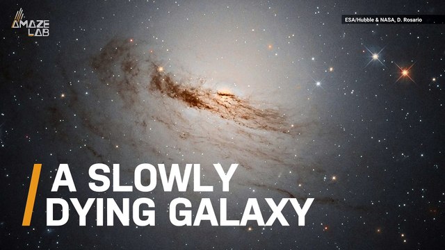 Haunting Hubble Image Shows Slowly Dying Galaxy