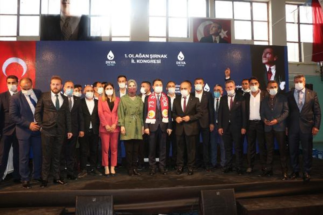 BABACAN, ŞIRNAK'TA PARTİSİNİN İL KONGRESİNE KATILDI