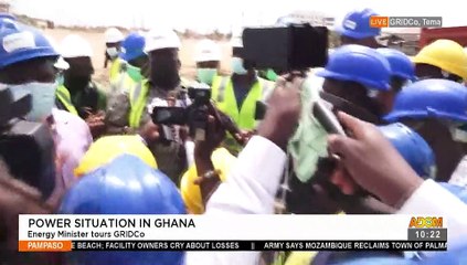 Power Situation in Ghana: Energy Minister visits GRIDCo - Pampaso on Adom TV (6-4-21)