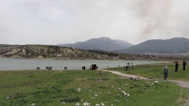 Baraj gölünde kaybolduğu ileri sürülen kişi aranıyor