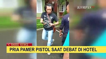 Debat di Hotel, Pria Ini Pamer Senjata Api ke Lawannya