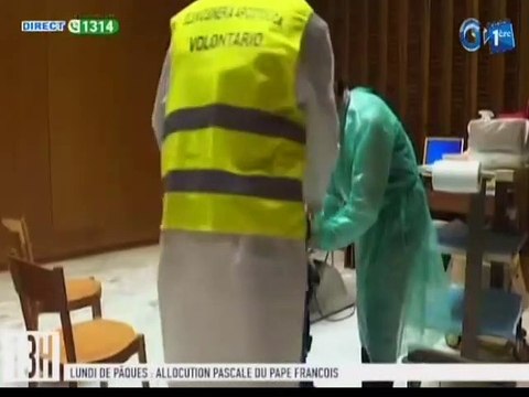 RTG/ Lundi de pâques - Allocution pascale du Pape François