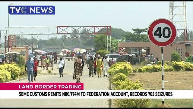 Seme customs remits N80.7M to federation account, records 705 seizures