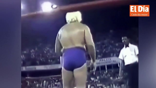 JACK VENENO Vs cuadrado RIC FLAIR en el Palacio De Los Deportes, año 1982.