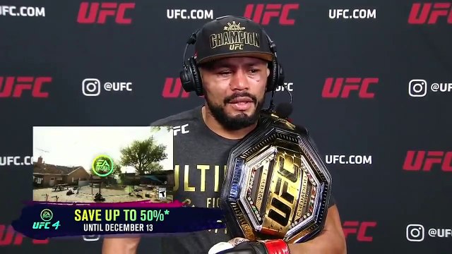 Entrevista pós-luta com Deiveson Figueiredo | UFC 256