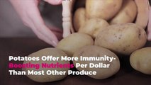 Potatoes Offer More Immunity- Boosting Nutrients Per Dollar Than Most Other Produce