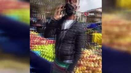 Facianın eşiğinden dönüldü: Fırtına nedeniyle çatı, pazaryerinin üstüne düştü