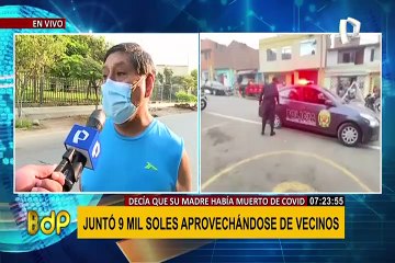 Sujeto que estafaba con el cuento de la madre con COVID-19 podría ser liberado