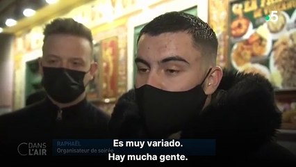 Reportaje de la televisión francesa sobre las fiestas en la capital española y el turismo masivo de jóvenes franceses