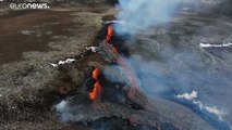 Il vulcano islandese continua a eruttare