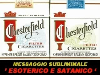 Chesterfield ( Msg. Subliminale Esoterico e Satanico )