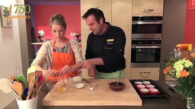 Moelleux au chocolat coeur caramel