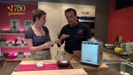 Yaourt glacé aux fruits