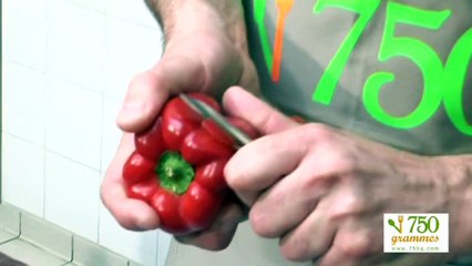 Eplucher un poivron