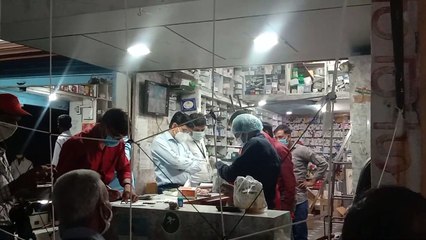 स्वास्थ्य विभाग और राजस्व की टीम ने किया मेडिकल दुकानों का निरीक्षण