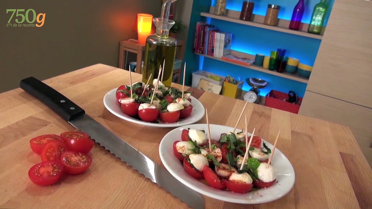 Tomates mozzarella Express ou comment couper des tomates cerise en 10 secondes ?