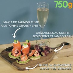 Je sers quoi avec du champagne ?