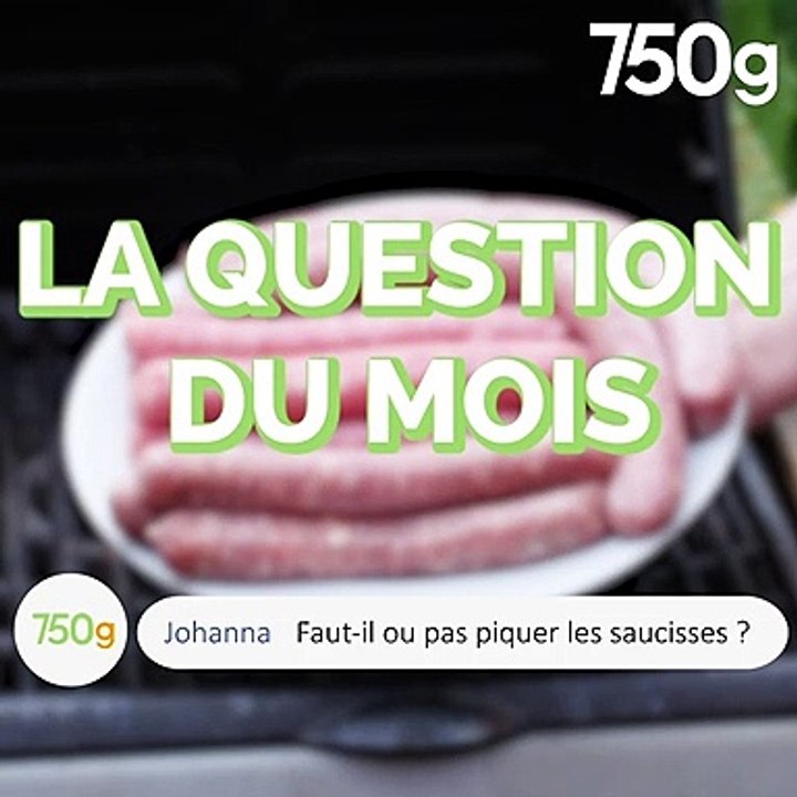 Faut-il piquer les saucisses avant cuisson ?