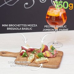 Je sers quoi avec mon Spritz ?