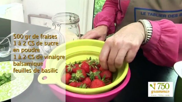 Soupe de fraises