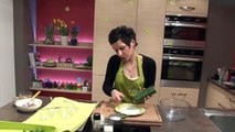 Brochettes d'Agneau Presto épicées, smoothie concombre, chèvre et menthe