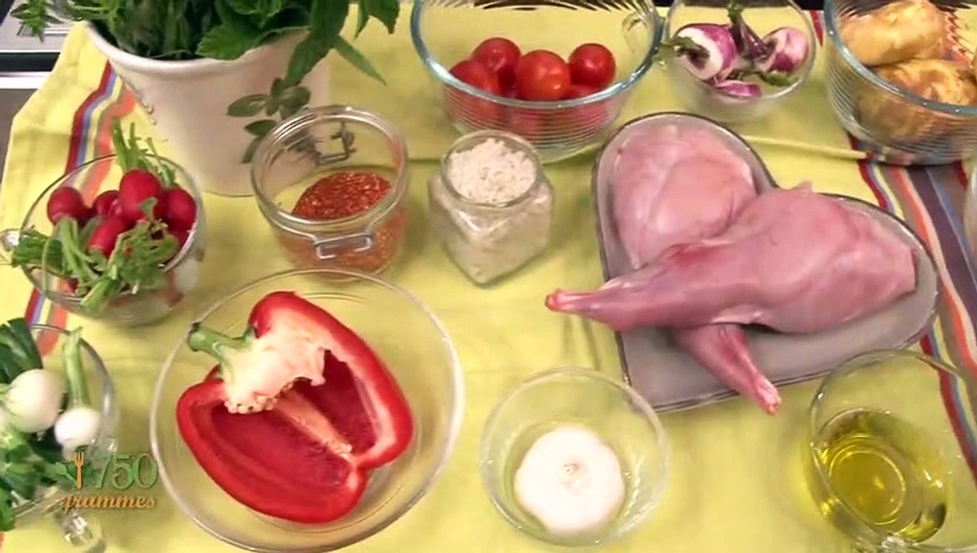 Cocotte de lapin aux petits légumes - Vidéo Dailymotion