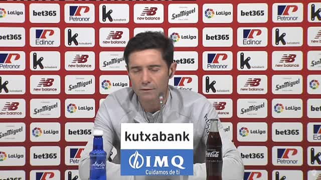 Marcelino: El Athletic es un club señor y haremos el pasillo