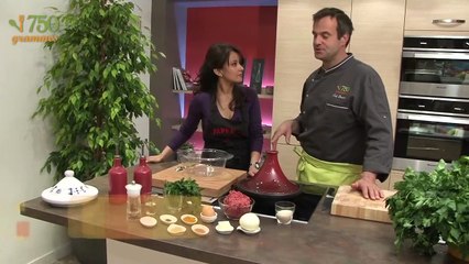 Tajine de boulettes de boeuf au riz