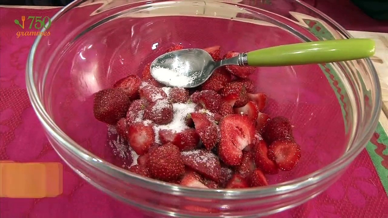 Fraises à la chantilly