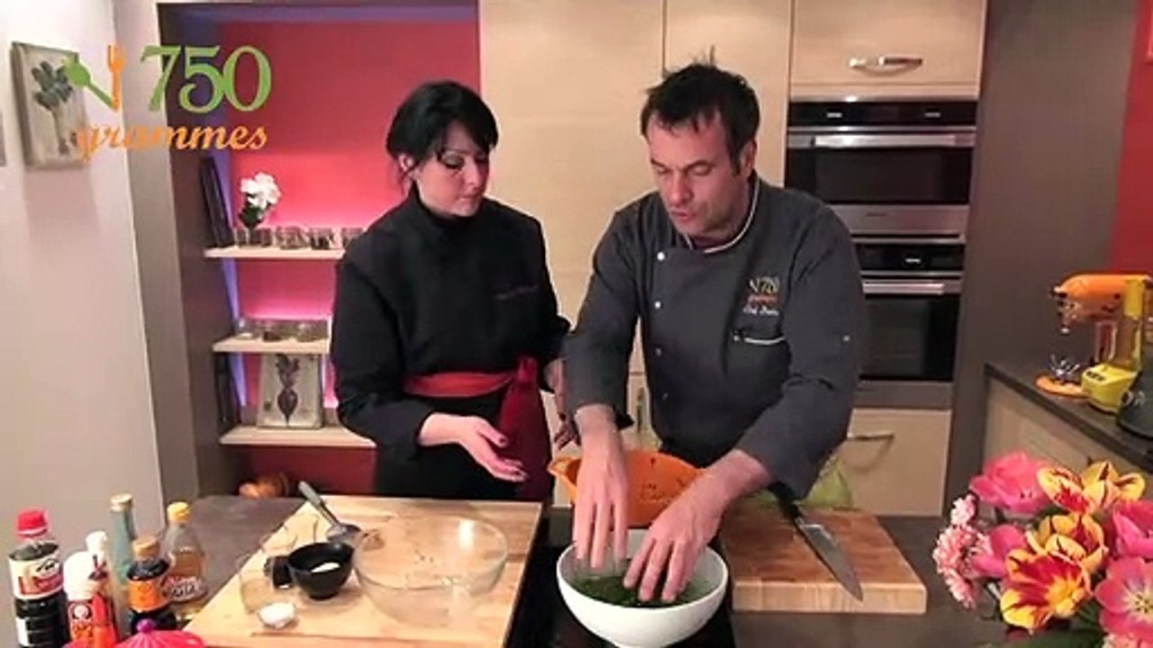 Roquette à la moutarde ou Rukkola karashiae