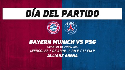 Bayern Munich vs PSG, frente a frente: Champions League