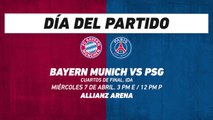 Bayern Munich vs PSG, frente a frente: Champions League